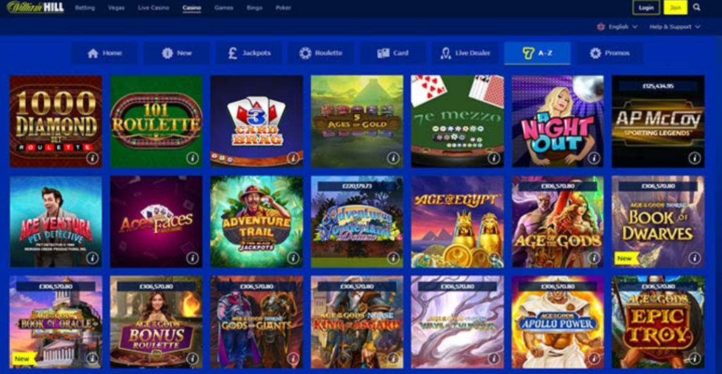 William Hill Casino Online